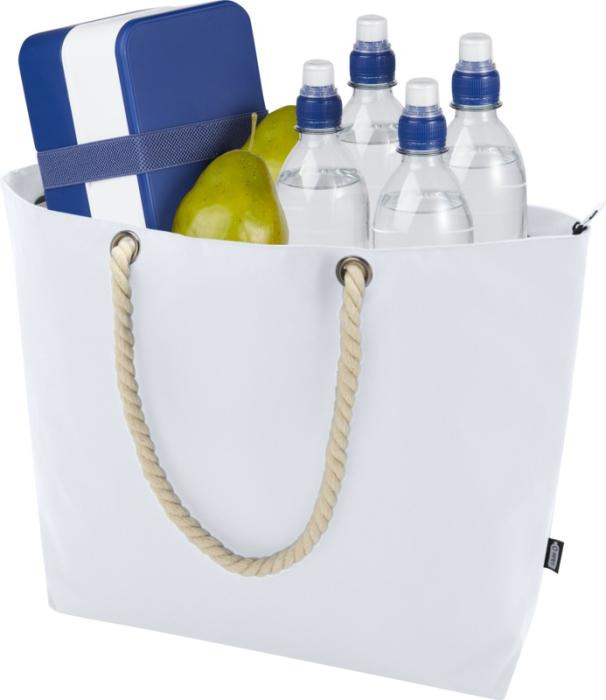 Logotrade corporate gifts photo of: Panama GRS recycled beach cooler tote bag with cord handles