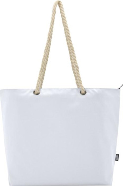 Logotrade promotional gift picture of: Panama GRS recycled beach cooler tote bag with cord handles