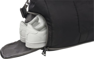 Logotrade promotional merchandise picture of: Rhine GRS recycled expandable duffel bag 35L