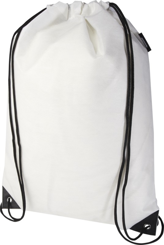 Logotrade business gifts photo of: Evergreen GRS recycled non-woven drawstring bag 5L