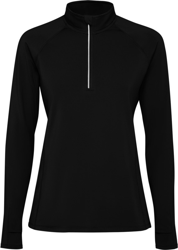 Logotrade promotional products photo of: Estambul long sleeve women's half zip sweatshirt