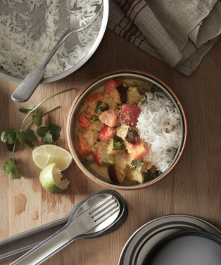 Logo trade promotional giveaway photo of: Black+Blum Glass Lunch Bowl 750ml