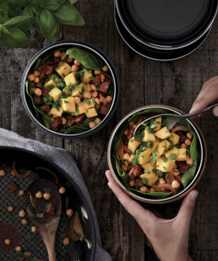 Logo trade promotional items picture of: Black+Blum Glass Lunch Bowl 750ml