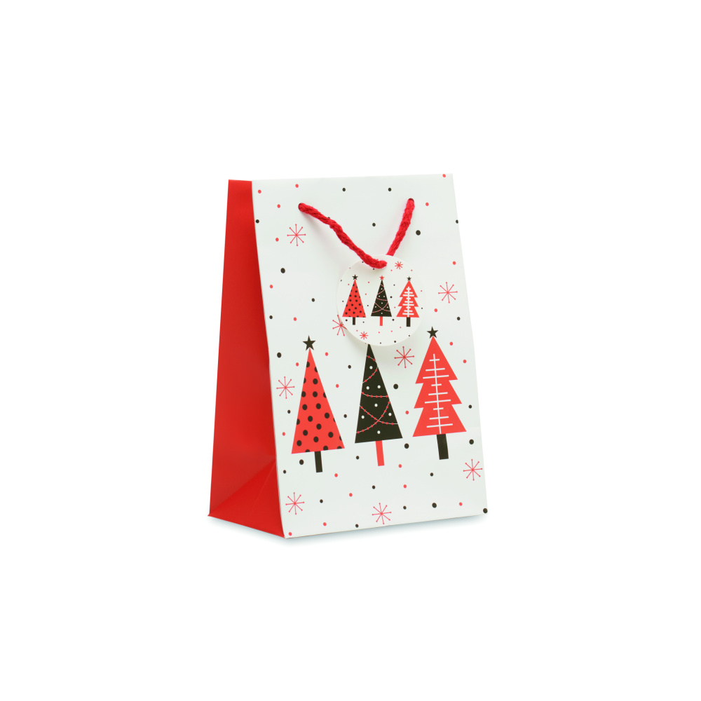 Logo trade promotional gifts picture of: Gift paper bag small