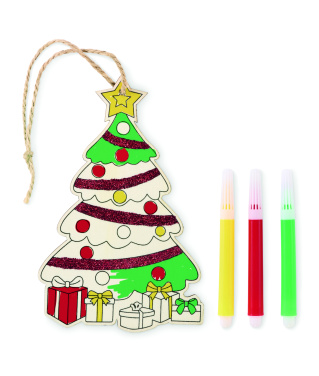 Logo trade promotional items picture of: Christmas tree ornament