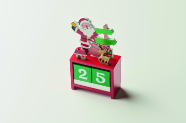 Logo trade promotional giveaways picture of: Christmas countdown calendar