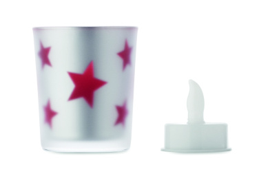 Logo trade promotional giveaways image of: LED tea light candle