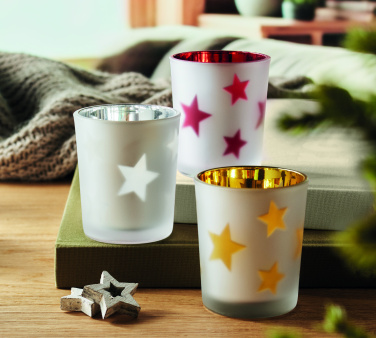 Logo trade promotional merchandise picture of: LED tea light candle