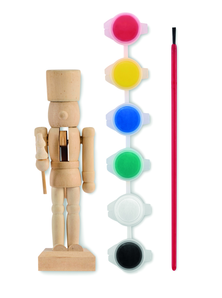 Logo trade corporate gifts picture of: Nutcracker painting set