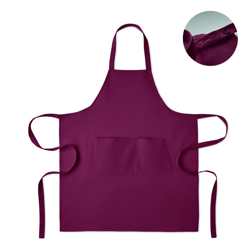Logo trade promotional merchandise picture of: Organic cotton apron 240 gr/m²