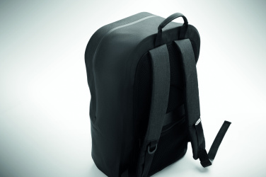 Logo trade corporate gifts image of: 300D RPET computer backpack