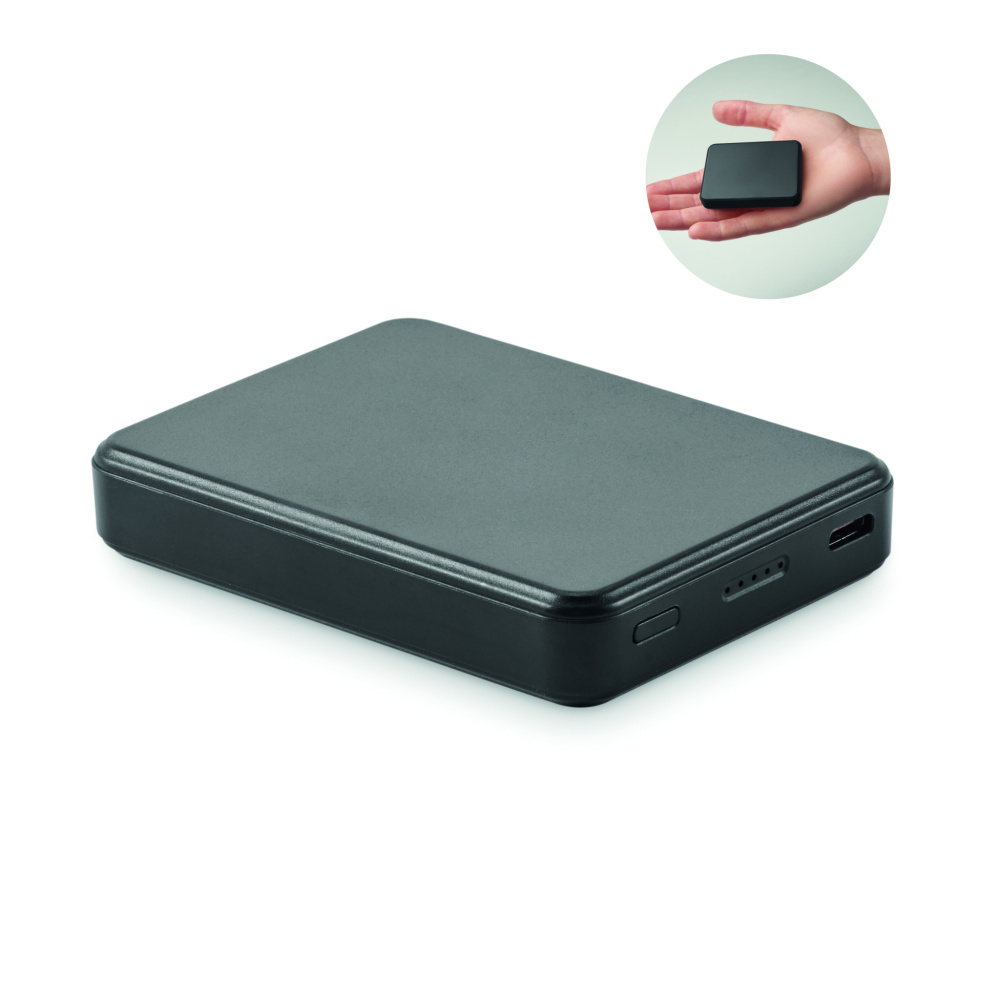 Logo trade corporate gifts image of: 5000 mAh Power bank