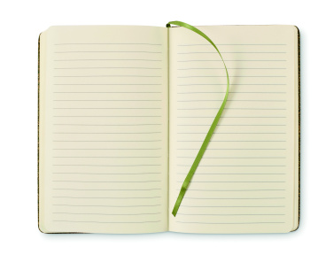 Logo trade promotional items picture of: A5 notebook with hard cover