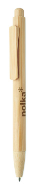 Logotrade promotional merchandise photo of: Bamboo automatic ball pen