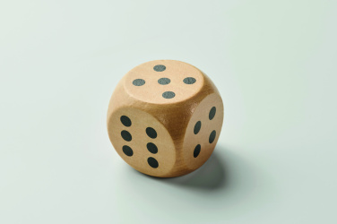 Logotrade promotional giveaways photo of: Schima wooden dice 5cm dia