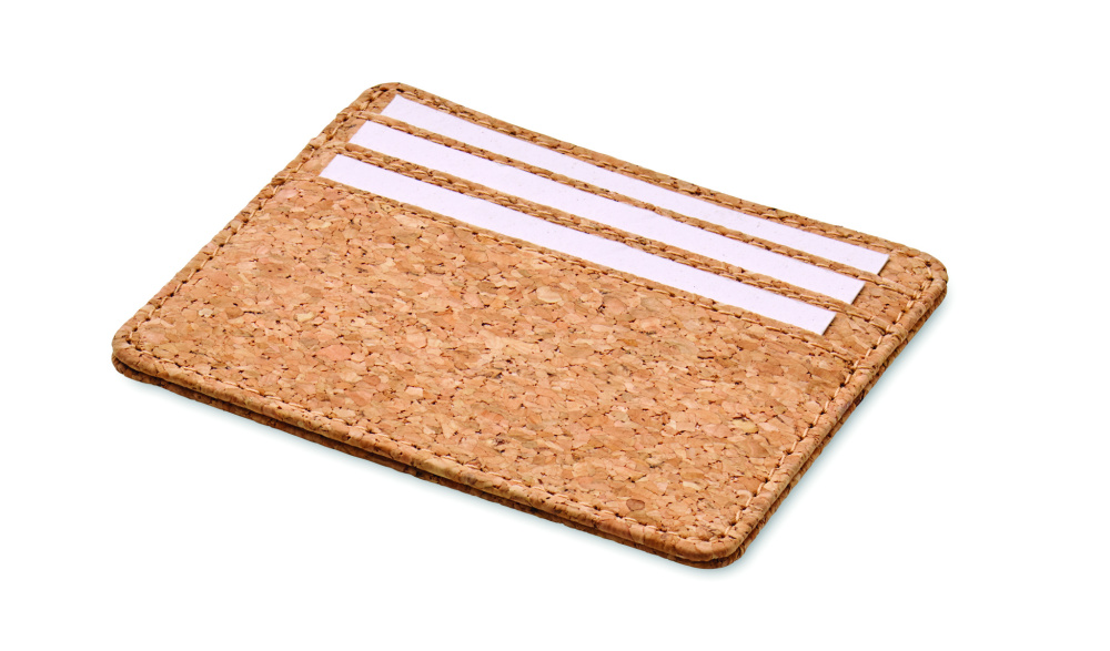 Logo trade advertising product photo of: Cork cardholder with RFID