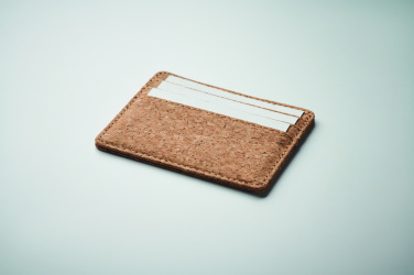 Logo trade business gift photo of: Cork cardholder with RFID