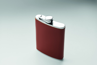 Logotrade promotional giveaways photo of: Slim hip flask 200 ml