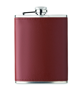 Logo trade promotional item photo of: Slim hip flask 200 ml