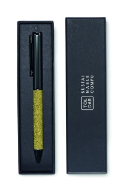 Logo trade business gift photo of: Twist metal ballpen in box