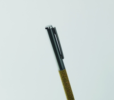 Logo trade promotional gift photo of: Twist metal ballpen in box