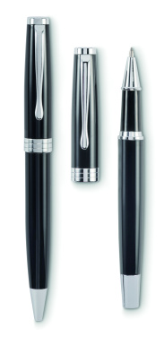 Logo trade promotional item photo of: Ball pen and roller set