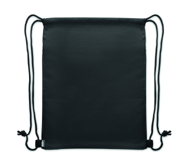 Logo trade advertising products picture of: Drawstring bag in 600D RPET