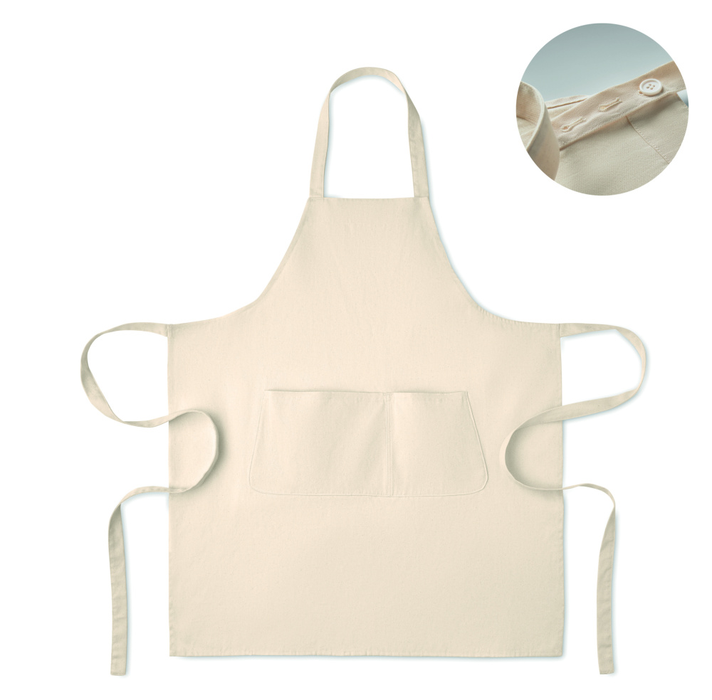 Logotrade business gift image of: Organic cotton apron 240 gr/m²