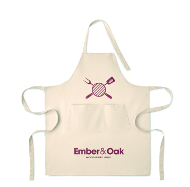 Logo trade promotional product photo of: Organic cotton apron 240 gr/m²