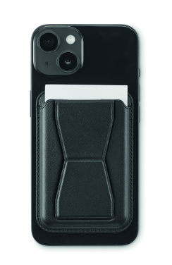 Logo trade promotional giveaways picture of: Magnetic PU cardholder