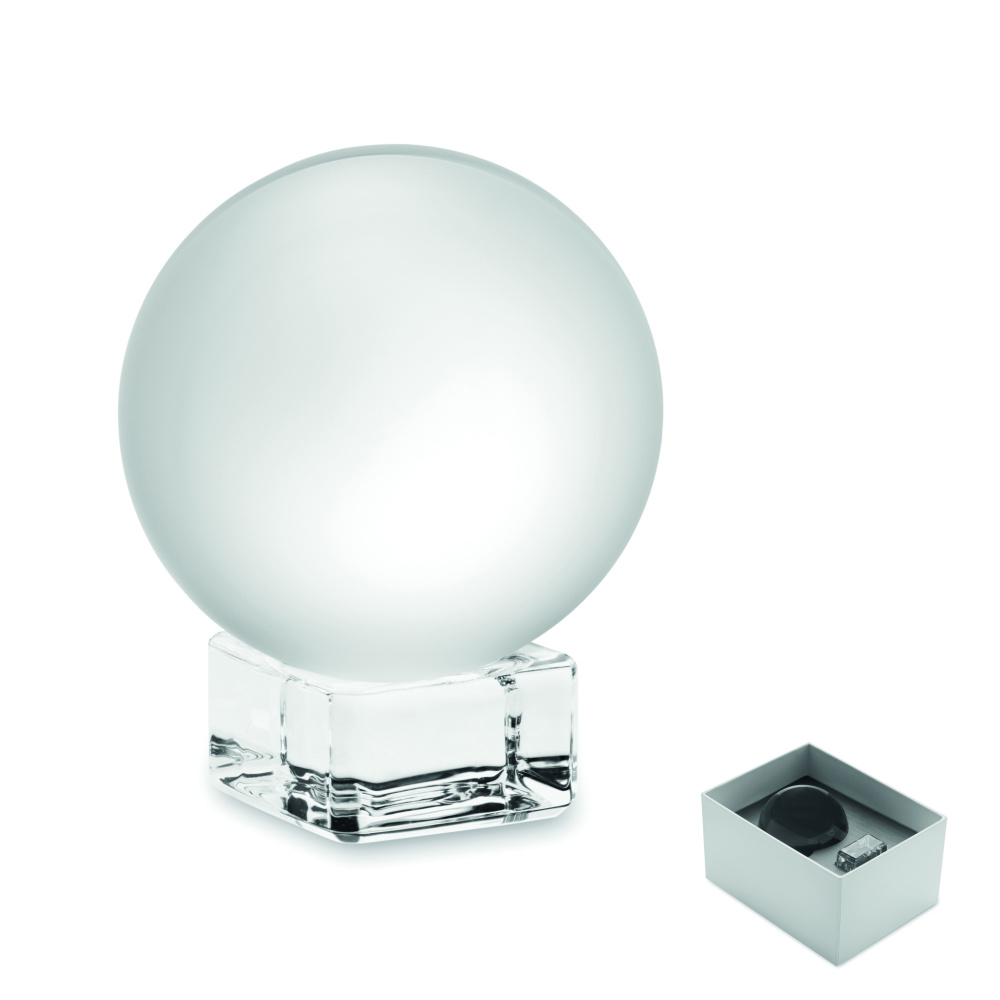 Logotrade promotional product image of: Glass round award