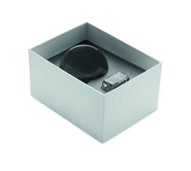 Logo trade promotional gift photo of: Glass round award