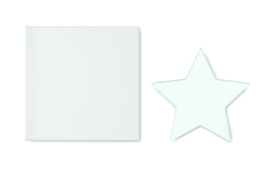 Logo trade promotional merchandise photo of: Glass star award