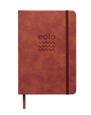 Logotrade promotional product picture of: A5 smokey PU notebook