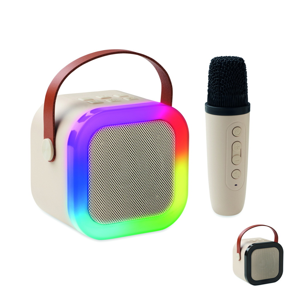 Logo trade corporate gift photo of: Karaoke set speaker