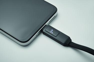 Logo trade promotional items picture of: 60W charging cable keyring