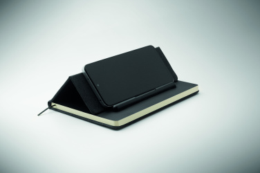 Logotrade promotional products photo of: A5 notebook with phone holder
