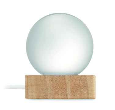 Logotrade business gift image of: LED glass ball