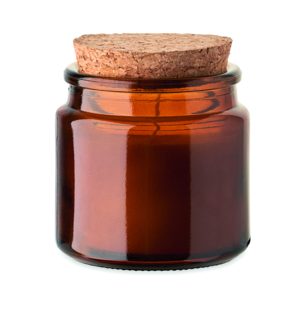 Logo trade advertising products picture of: Plant based wax candle 70 gr