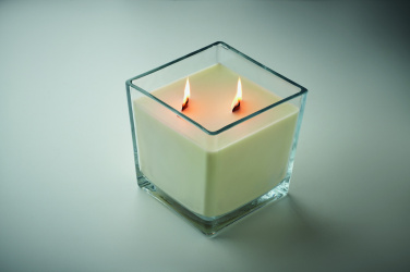 Logo trade corporate gifts image of: Plant based wax candle 1300 gr