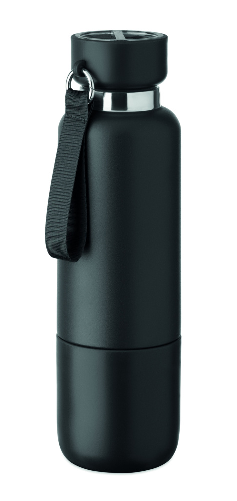 Logo trade promotional merchandise image of: Double wall bottle 500ml