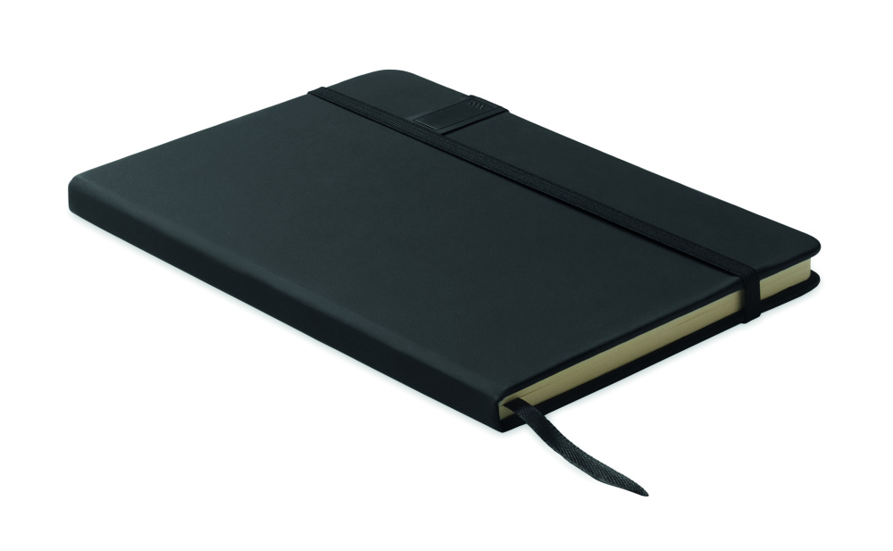 Logo trade promotional gifts image of: A5 notebook w/ integrated USB