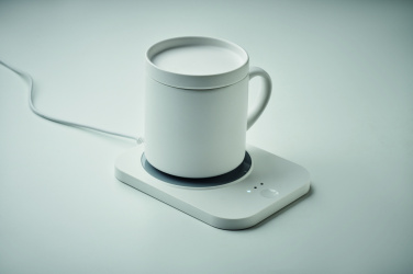 Logotrade corporate gift image of: Wireless charger mug warmer set