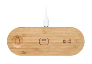 Logotrade advertising product picture of: 3 in 1 15W wireless charger