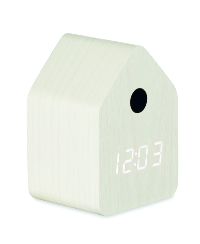 Logotrade advertising products photo of: MDF cuckoo alarm clock