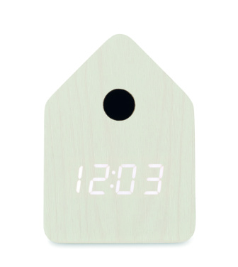 Logotrade promotional gift picture of: MDF cuckoo alarm clock