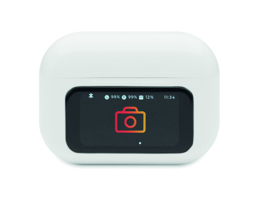 Logo trade promotional giveaways image of: ABS TWS earbuds