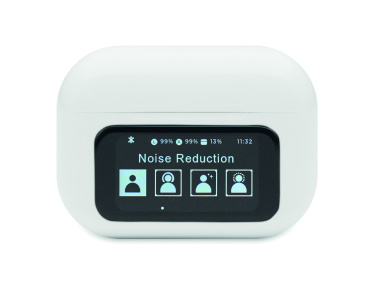 Logo trade business gift photo of: ABS TWS earbuds