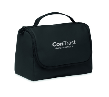Logo trade promotional items image of: Cosmetic hanging bag in PU