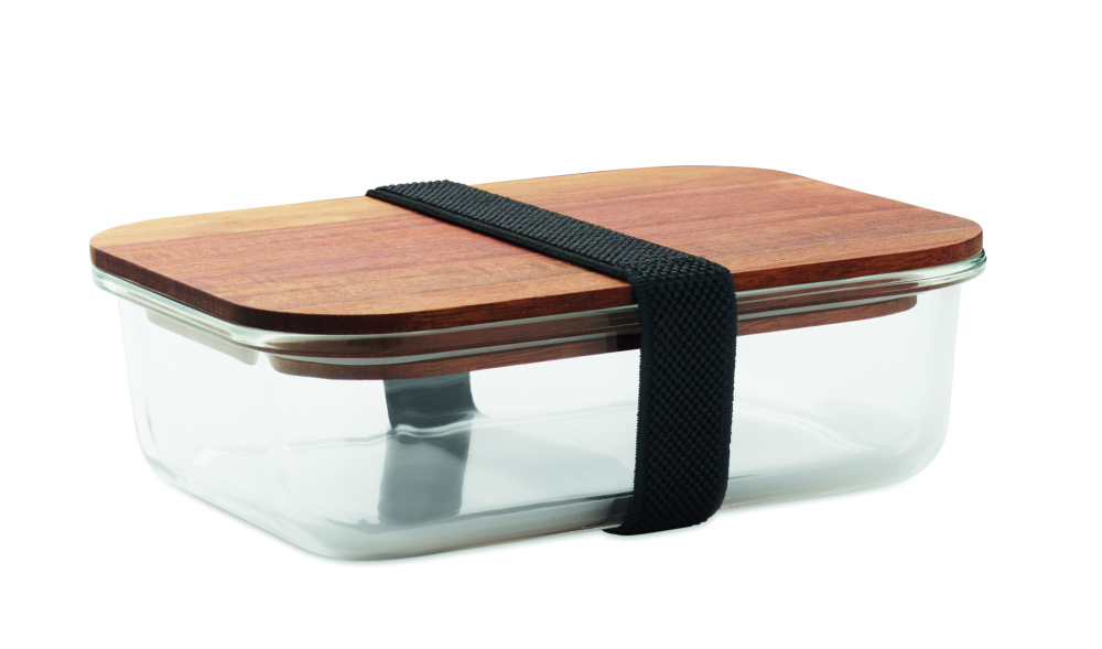 Logo trade promotional item photo of: Glass lunch box 800ml